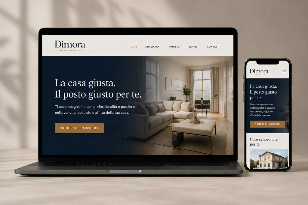 DIMORA - BRAND IDENTITY AGENZIA IMMOBILIARE