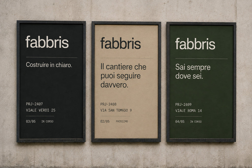 FABBRIS - BRAND IDENITY AZIENDA EDILE