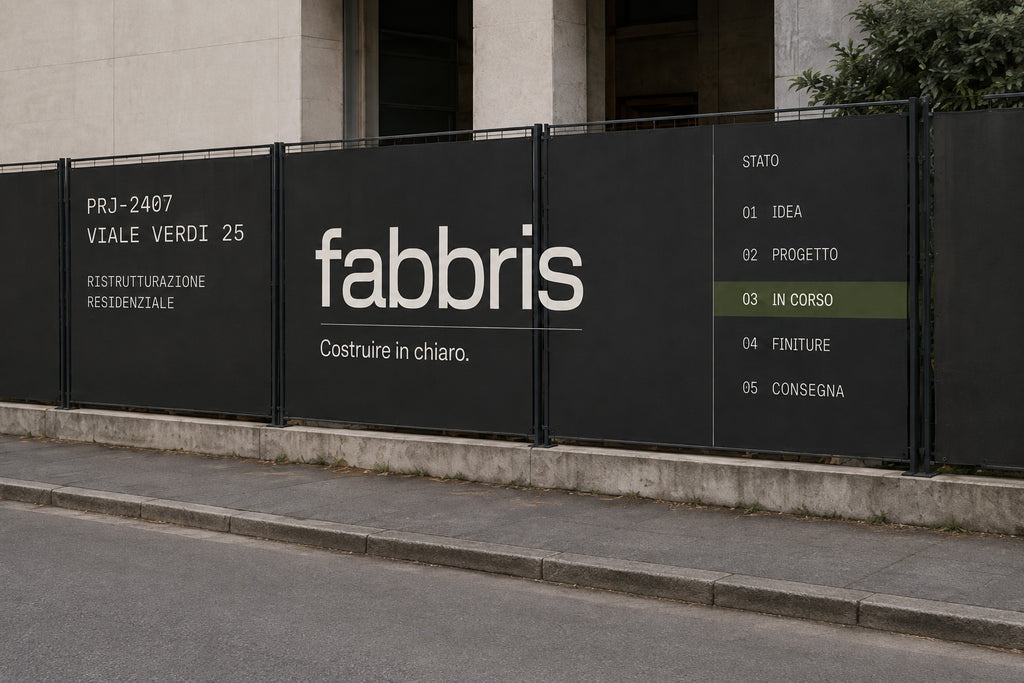 FABBRIS - BRAND IDENITY AZIENDA EDILE