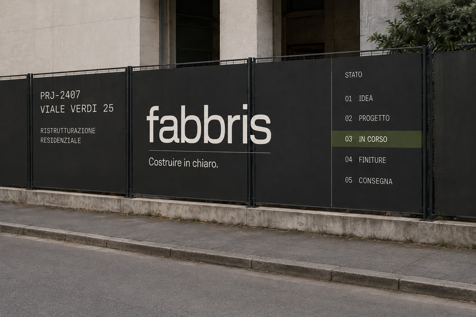 FABBRIS - BRAND IDENITY AZIENDA EDILE