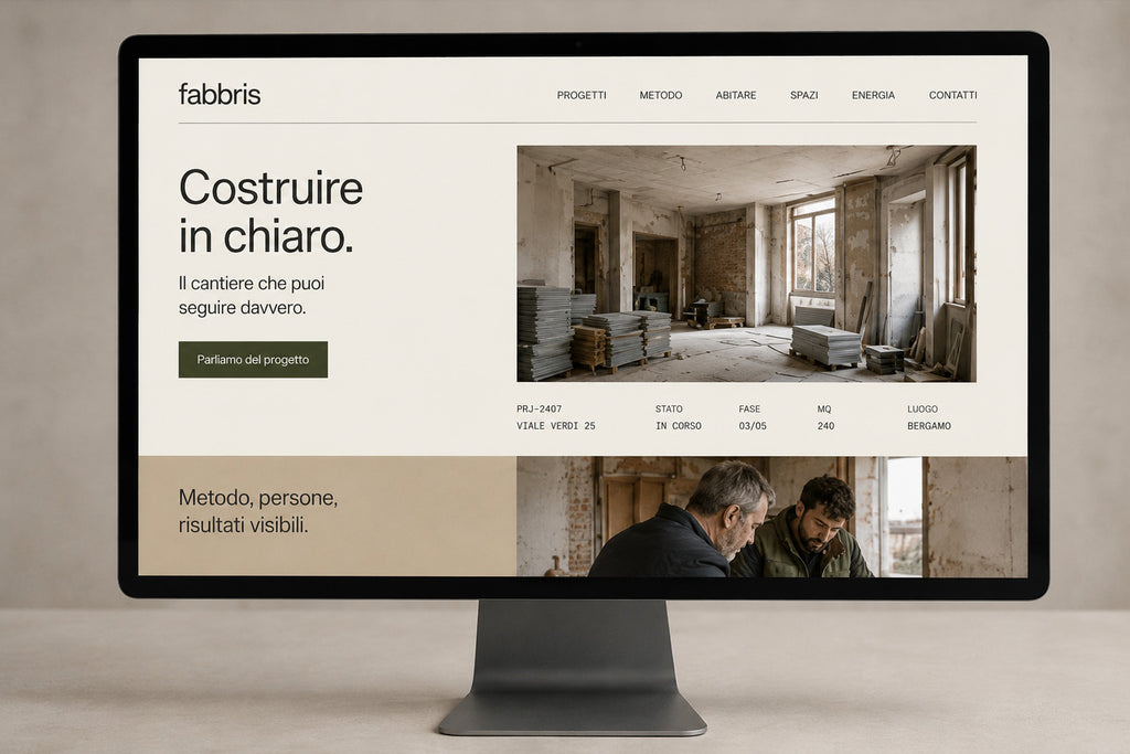 FABBRIS - BRAND IDENITY AZIENDA EDILE