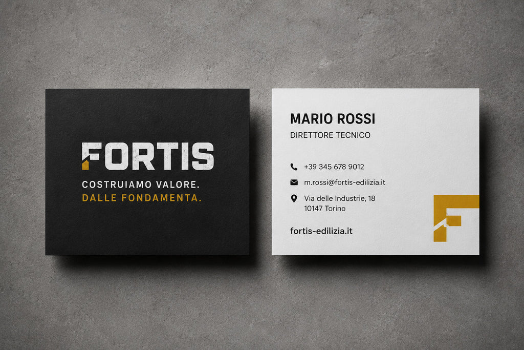 FORTIS - BRAND IDENTITY IMPRESA EDILE