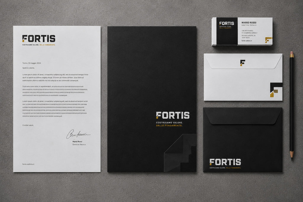 FORTIS - BRAND IDENTITY IMPRESA EDILE