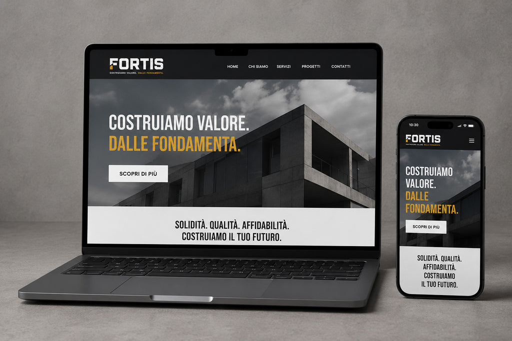 FORTIS - BRAND IDENTITY IMPRESA EDILE