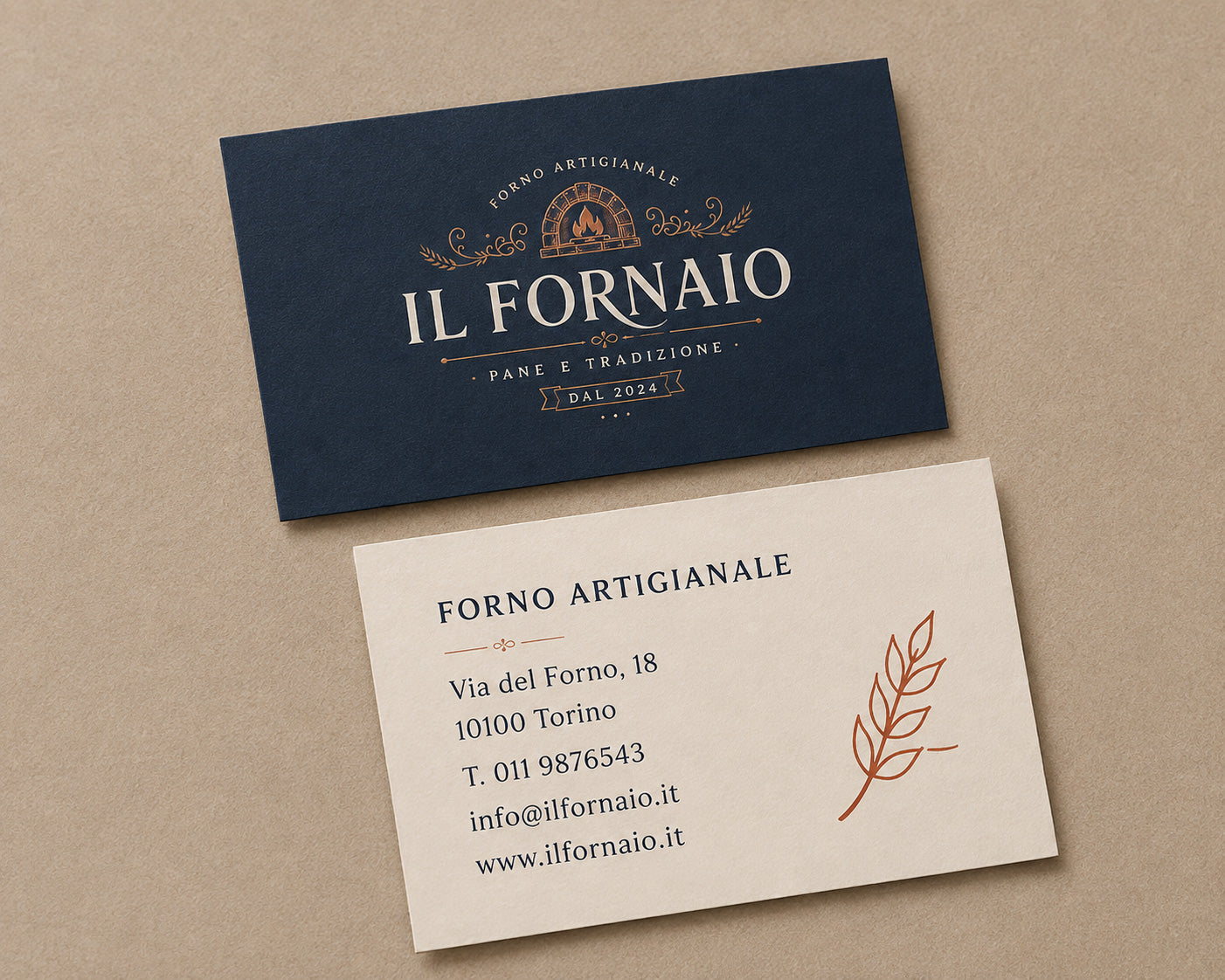 IL FORNAIO - BRAND IDENTITY FORNO PANETTERIA