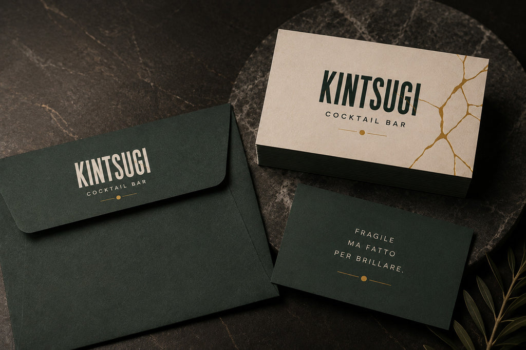KINTSUGI - BRAND IDENTITY COCKTAILBAR