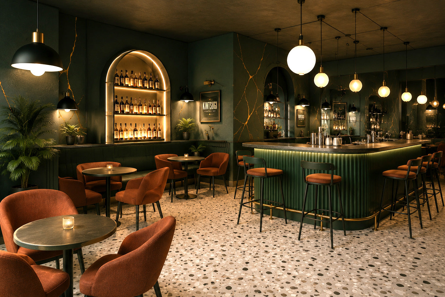 KINTSUGI - BRAND IDENTITY COCKTAILBAR