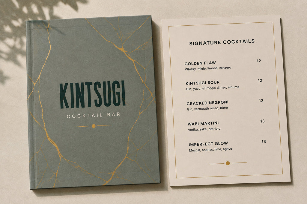 KINTSUGI - BRAND IDENTITY COCKTAILBAR