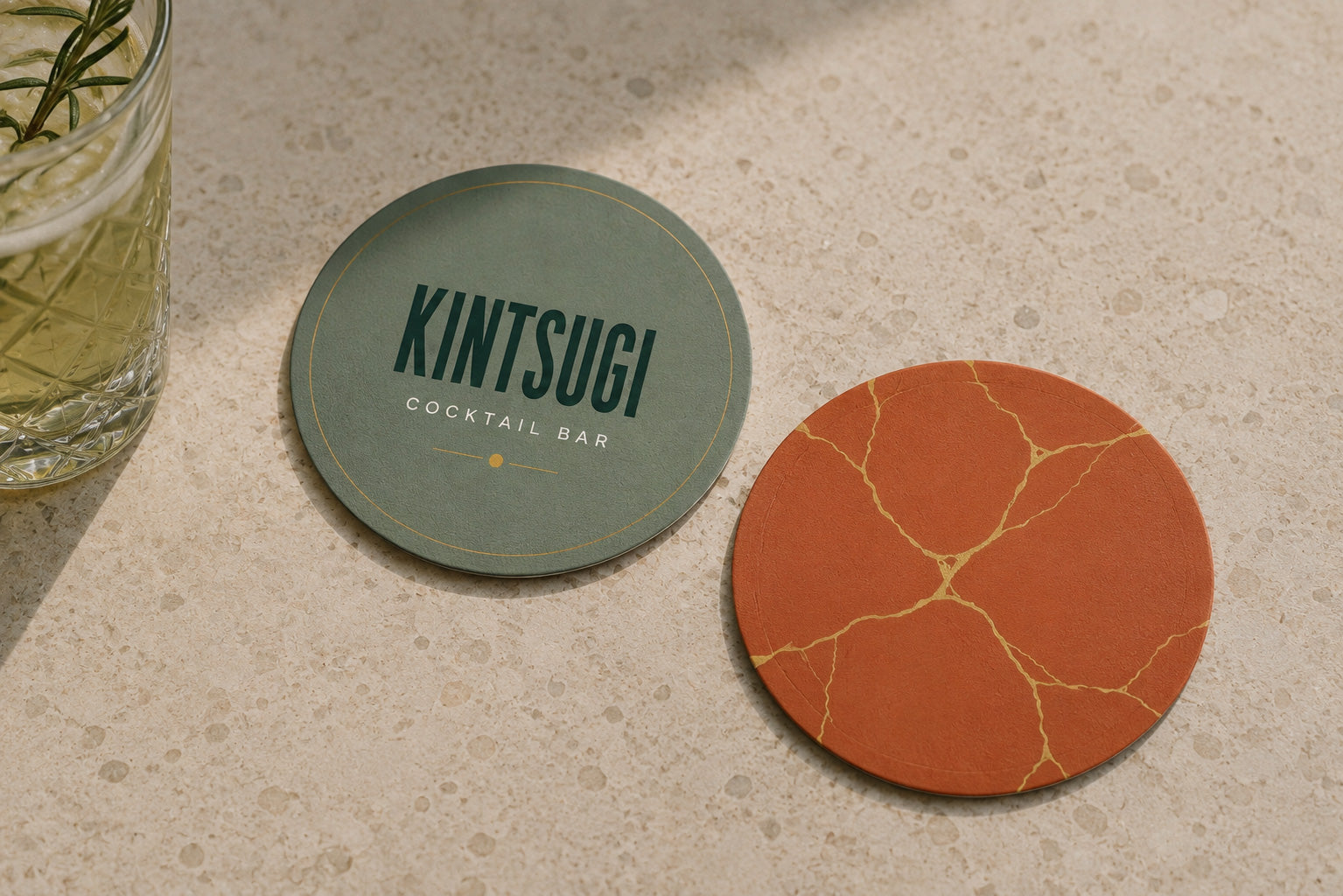 KINTSUGI - BRAND IDENTITY COCKTAILBAR