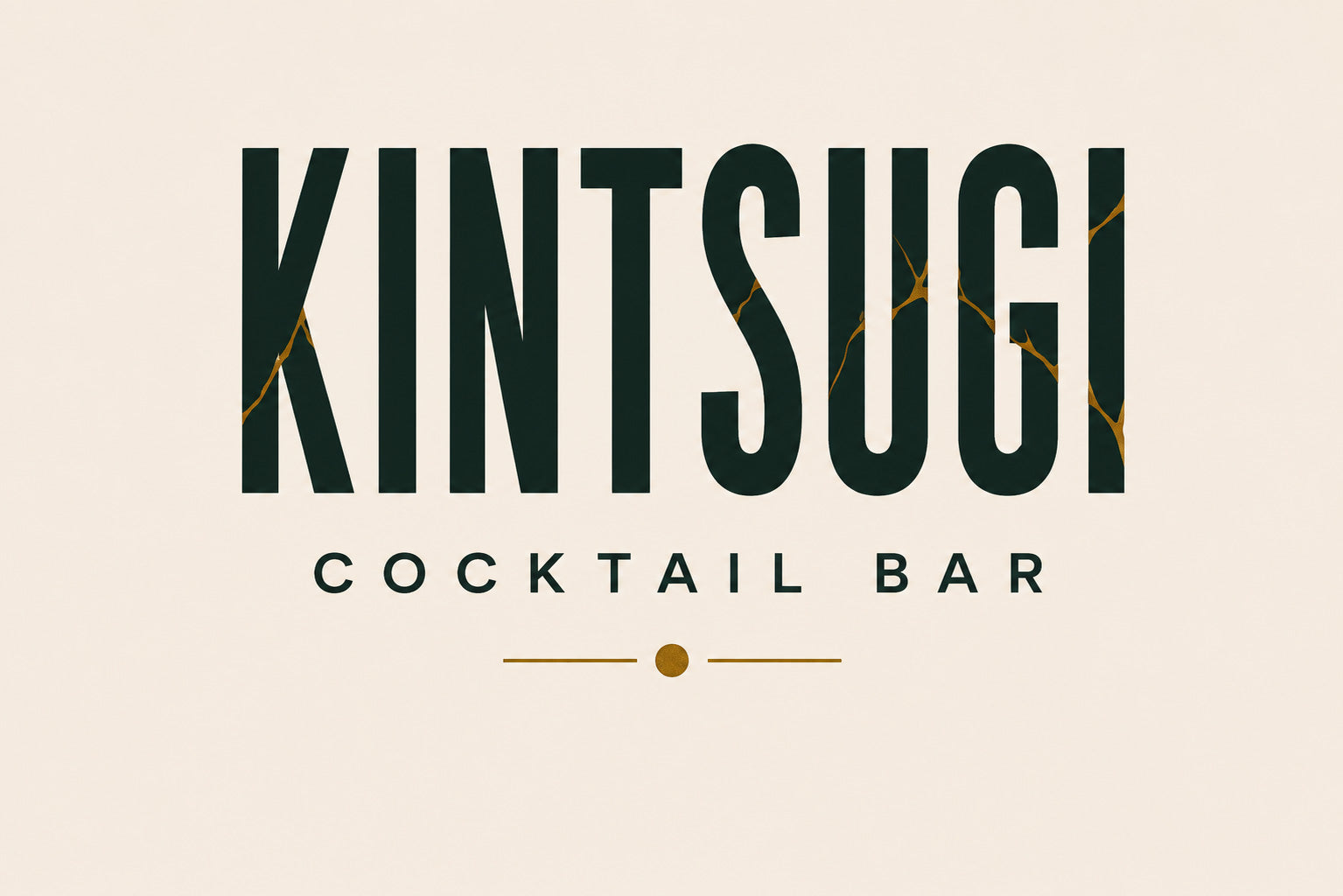 KINTSUGI - BRAND IDENTITY COCKTAILBAR