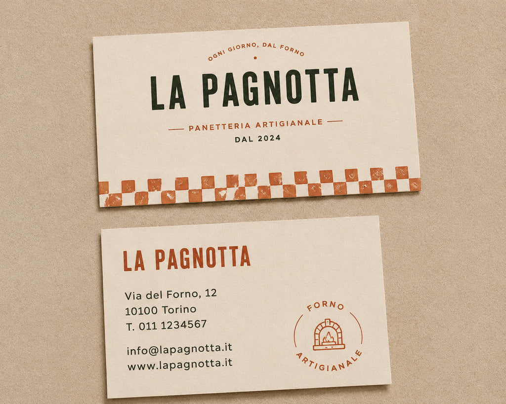LA PAGNOTTA - BRAND IDENTITY PANETTERIA FORNO