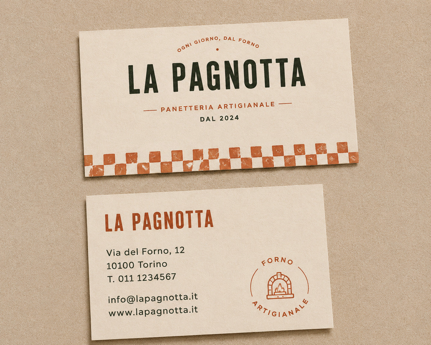 LA PAGNOTTA - BRAND IDENTITY PANETTERIA FORNO