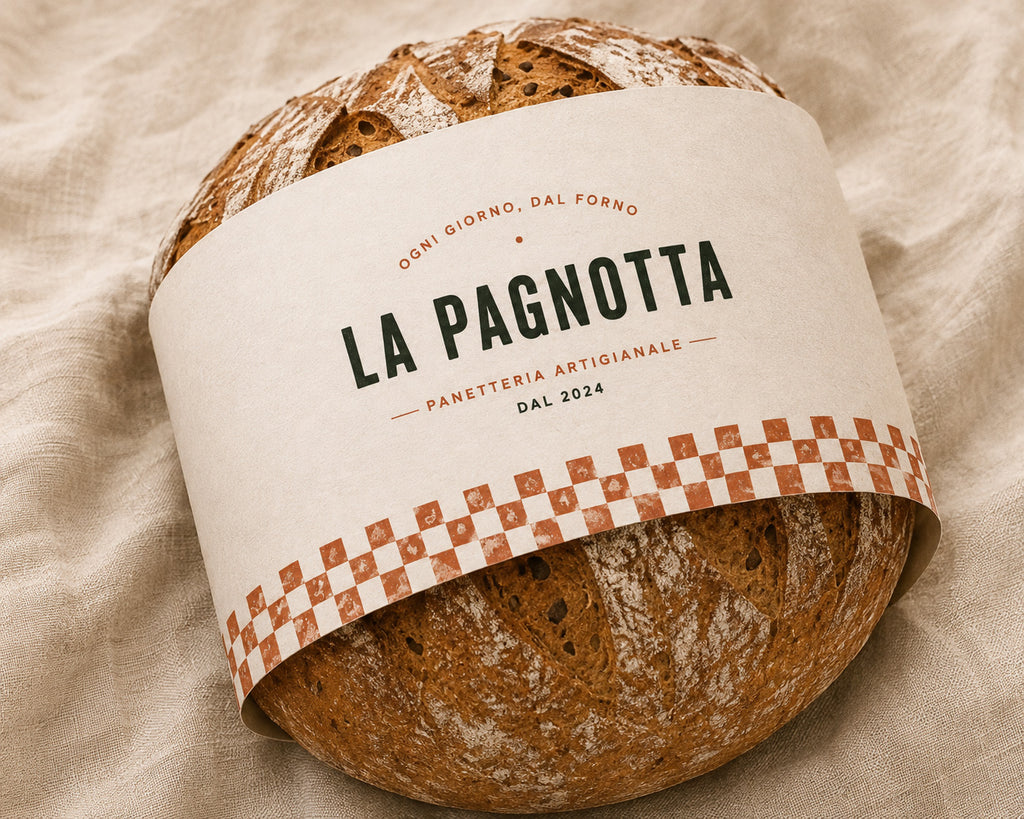 LA PAGNOTTA - BRAND IDENTITY PANETTERIA FORNO