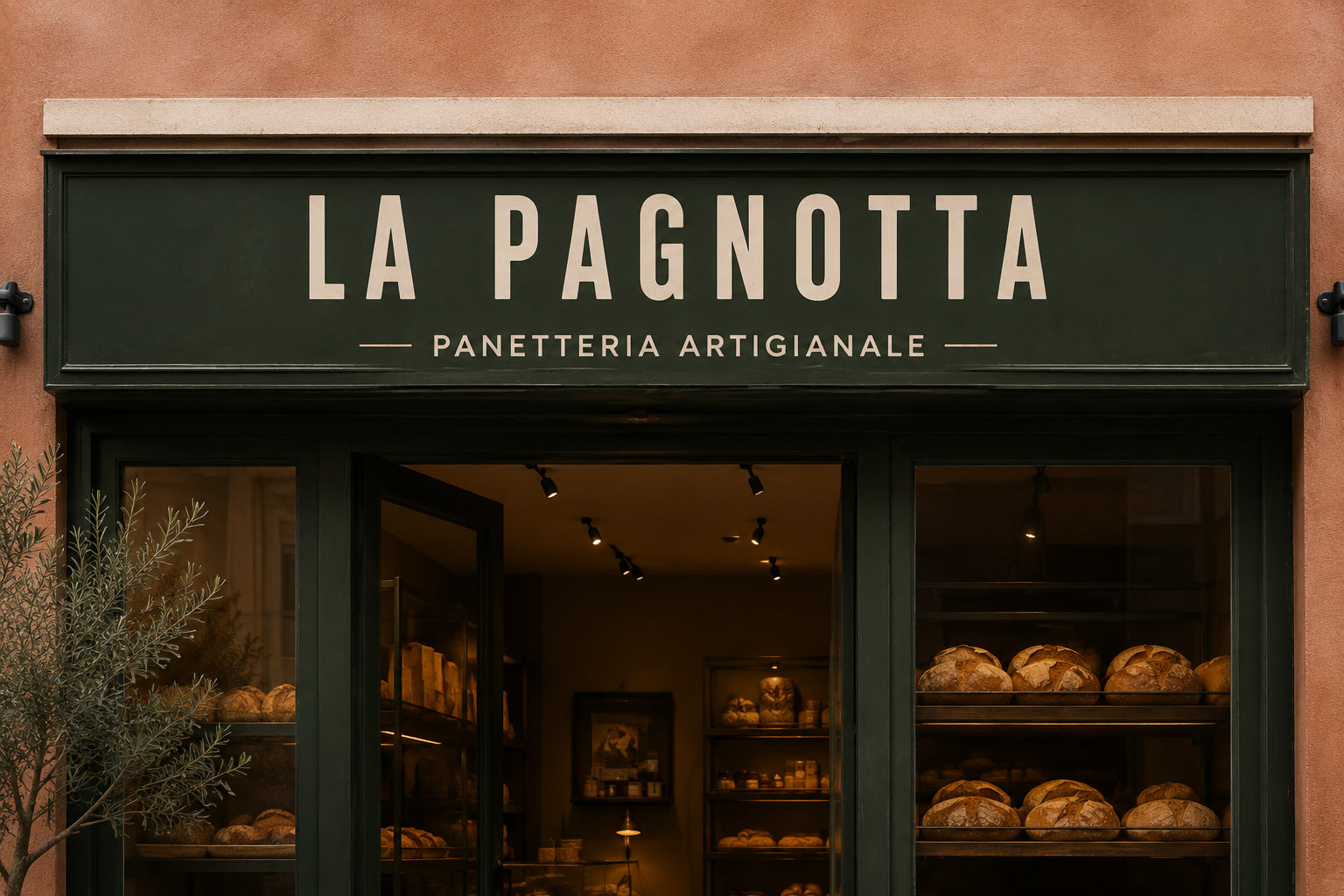 LA PAGNOTTA - BRAND IDENTITY PANETTERIA FORNO