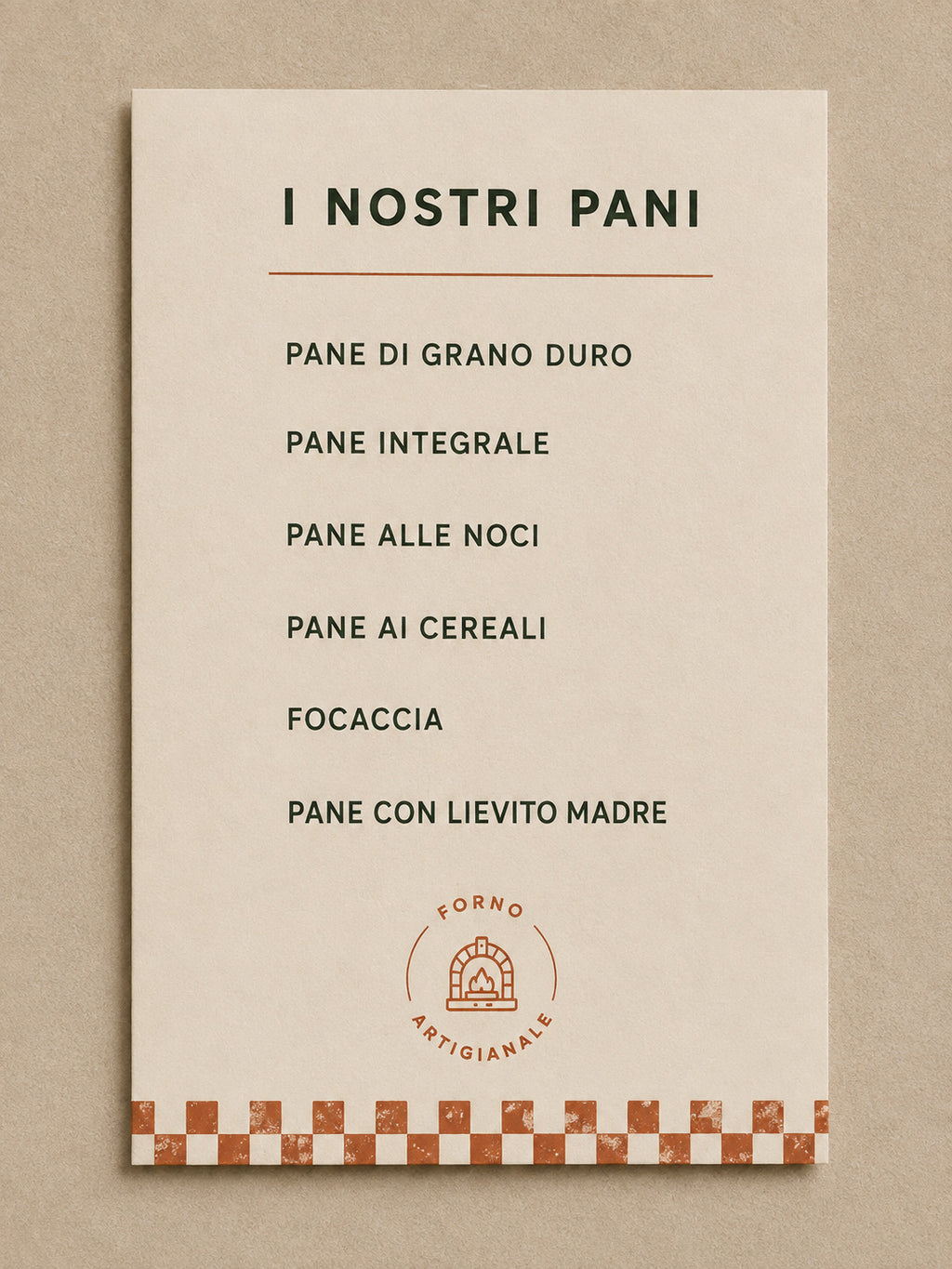LA PAGNOTTA - BRAND IDENTITY PANETTERIA FORNO