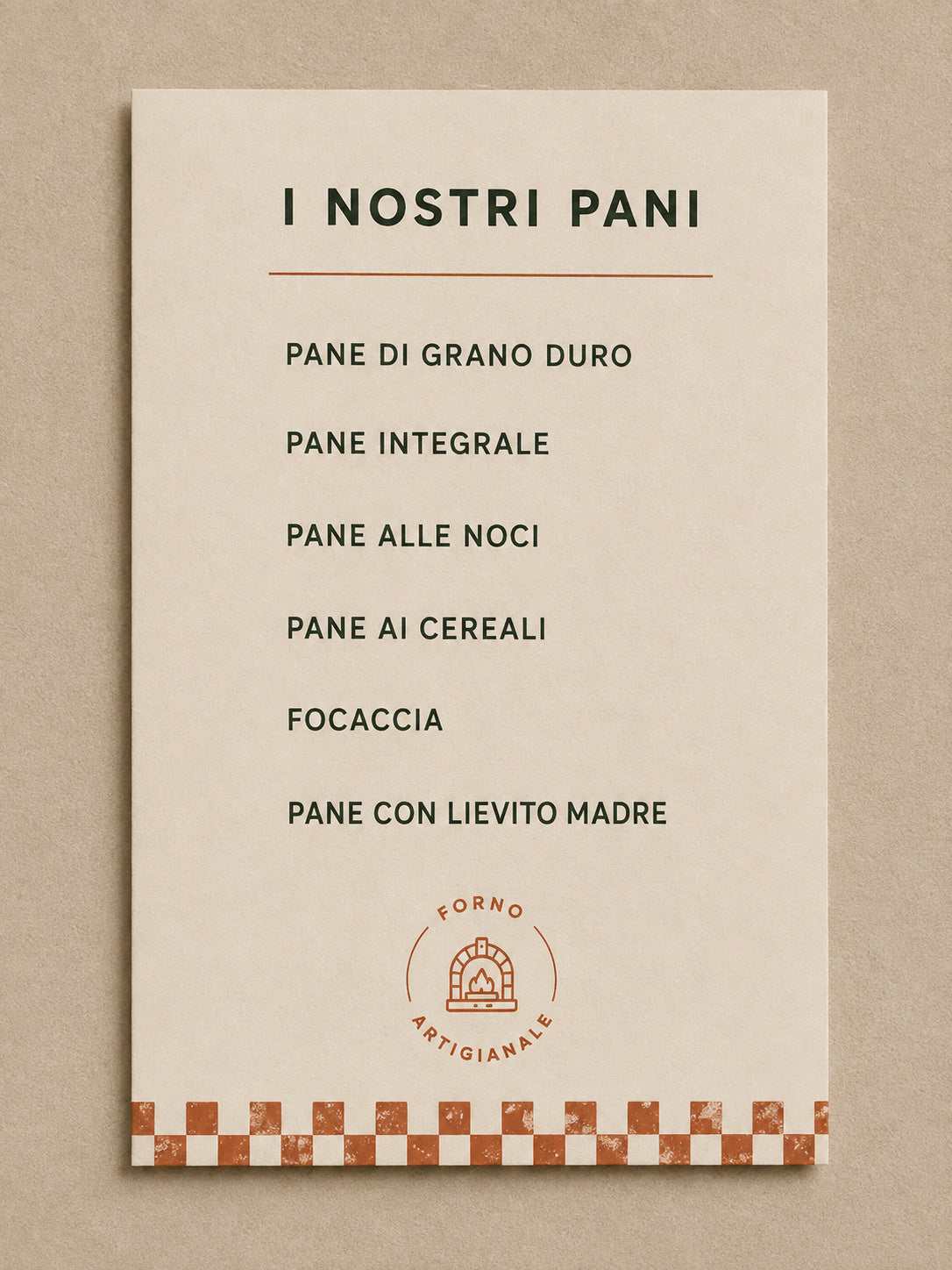 LA PAGNOTTA - BRAND IDENTITY PANETTERIA FORNO