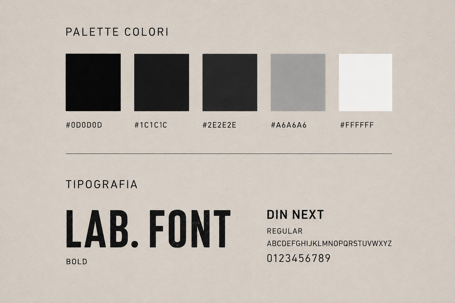LAB - BRAND IDENITY PARRUCCHIERE BARBIERE UOMO