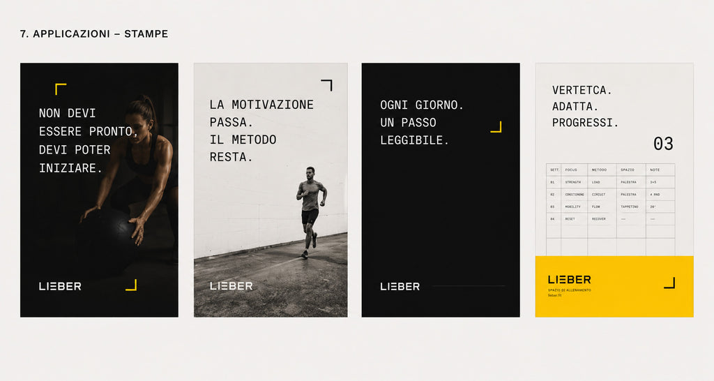 LIEBER - BRAND IDENTITY PALESTRA
