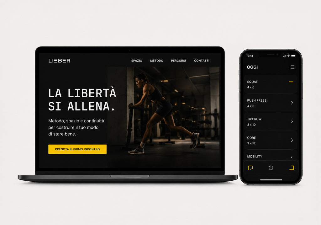 LIEBER - BRAND IDENTITY PALESTRA