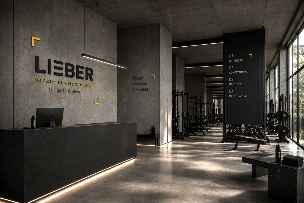 LIEBER - BRAND IDENTITY PALESTRA