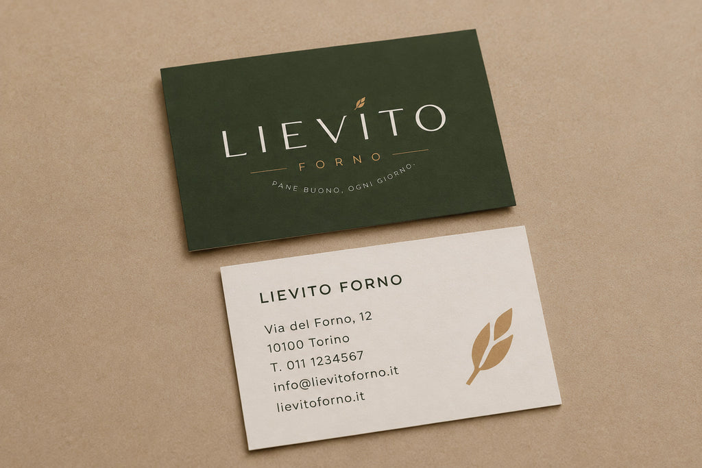 LIEVITO - BRAND IDENTITY FORNO PANETTERIA