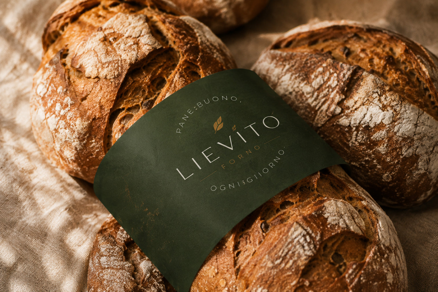 LIEVITO - BRAND IDENTITY FORNO PANETTERIA