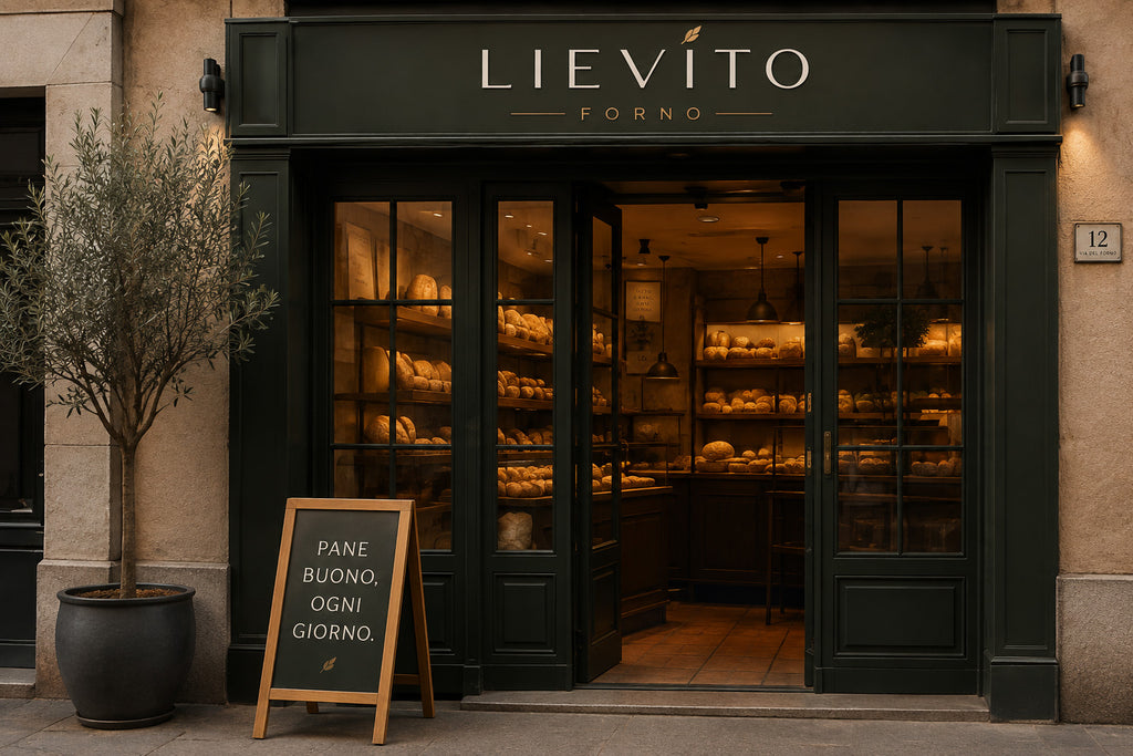 LIEVITO - BRAND IDENTITY FORNO PANETTERIA
