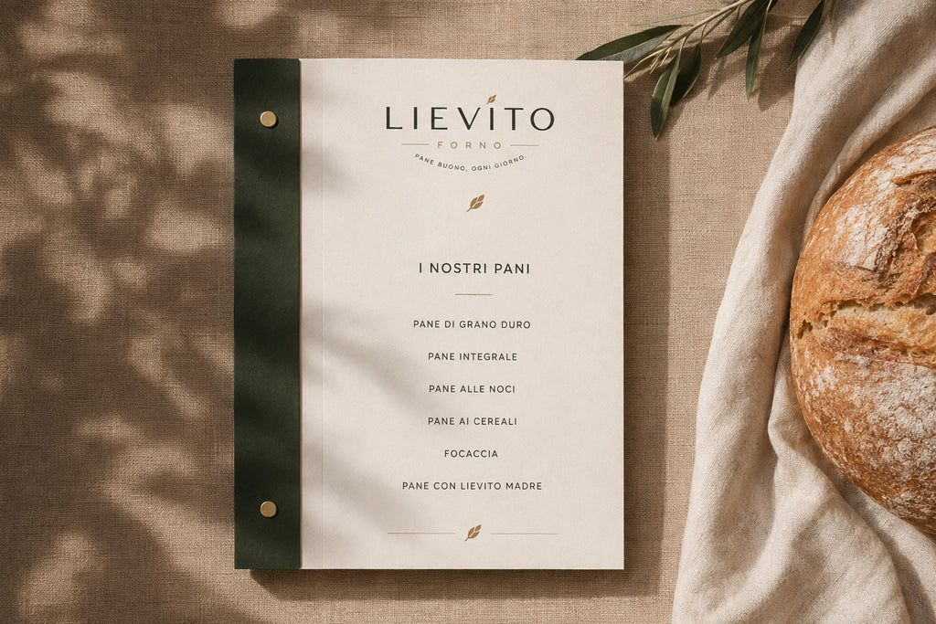 LIEVITO - BRAND IDENTITY FORNO PANETTERIA