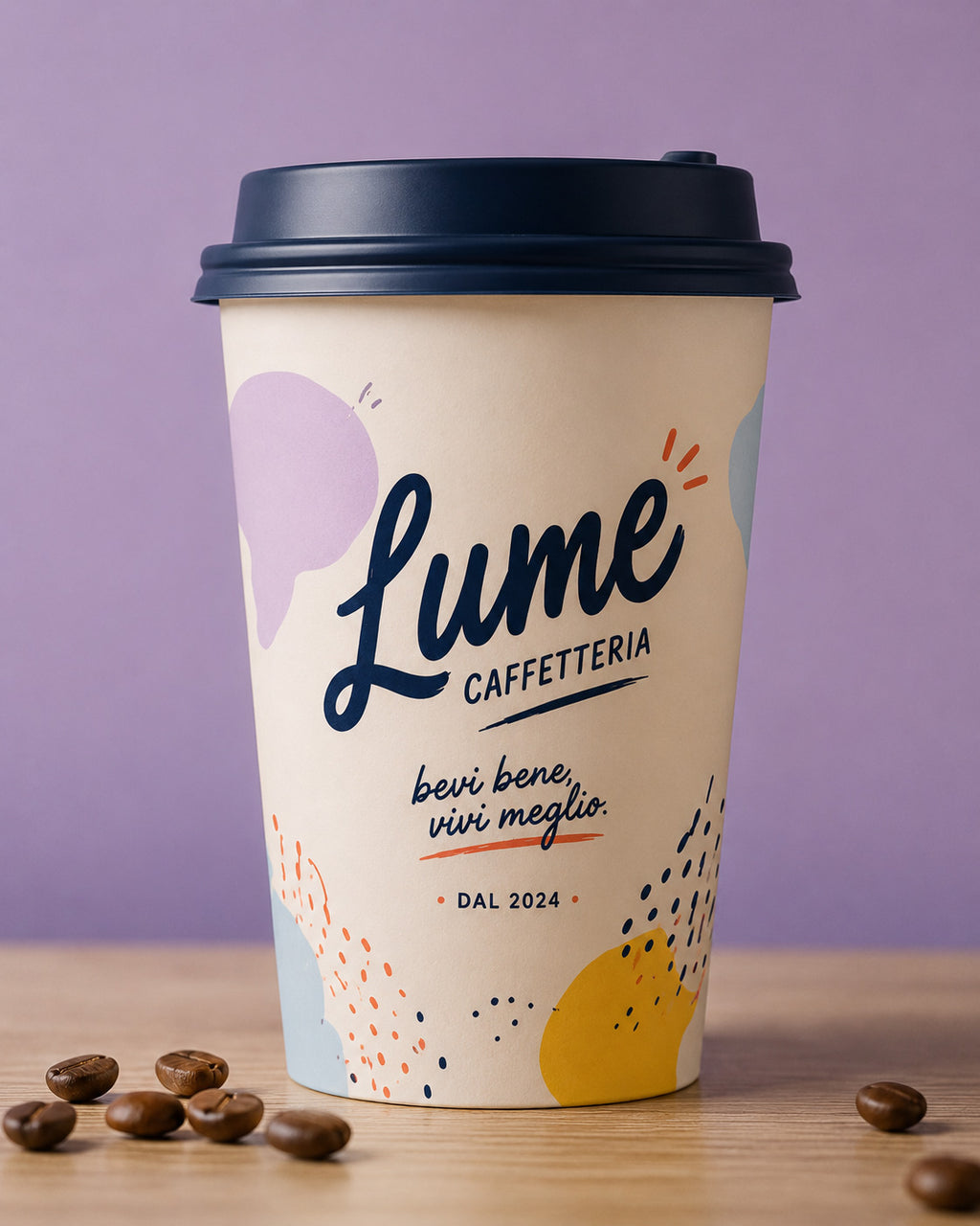 LUME - BRAND IDENTITY CAFFETTERIA BAR