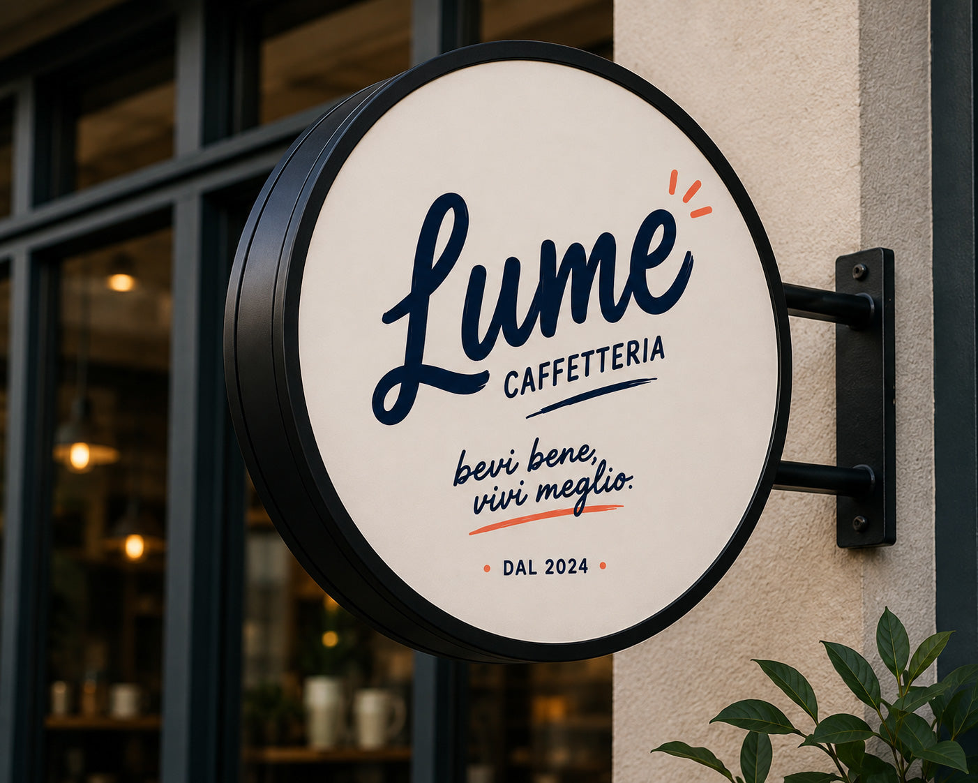 LUME - BRAND IDENTITY CAFFETTERIA BAR