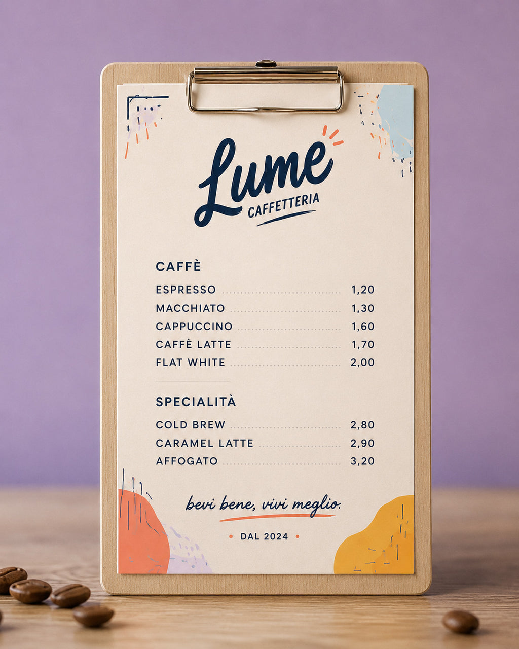 LUME - BRAND IDENTITY CAFFETTERIA BAR