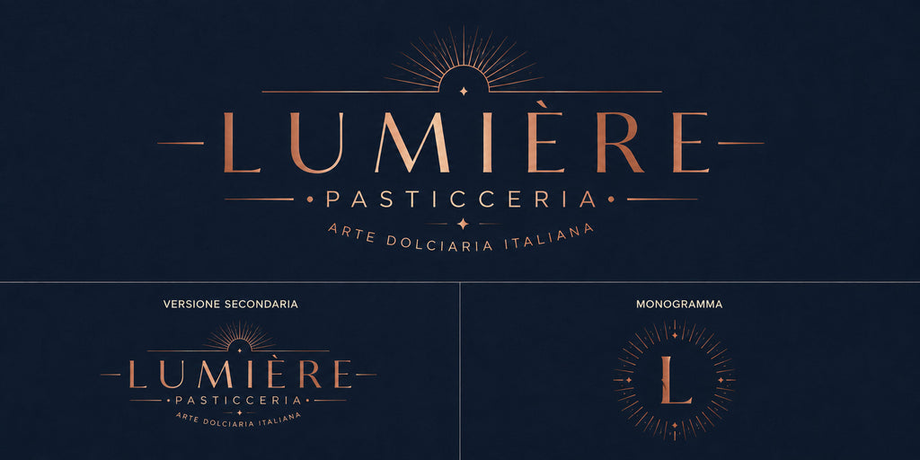 LUMIERE - BRAND IDENTITY PASTICCERIA