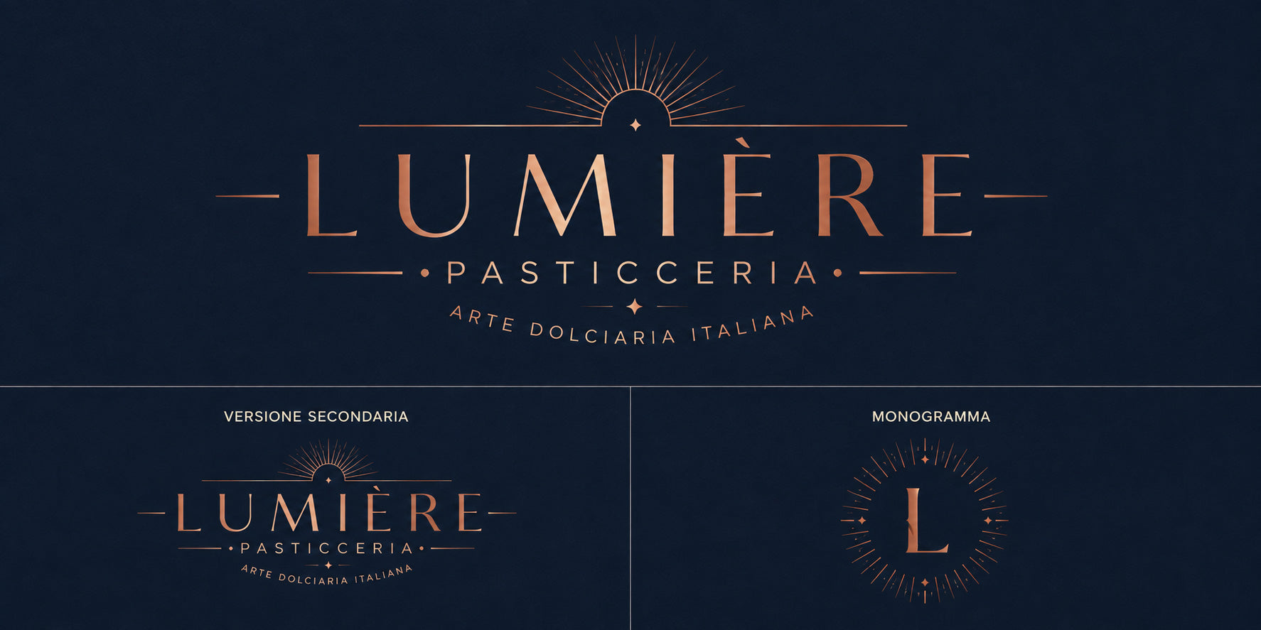 LUMIERE - BRAND IDENTITY PASTICCERIA