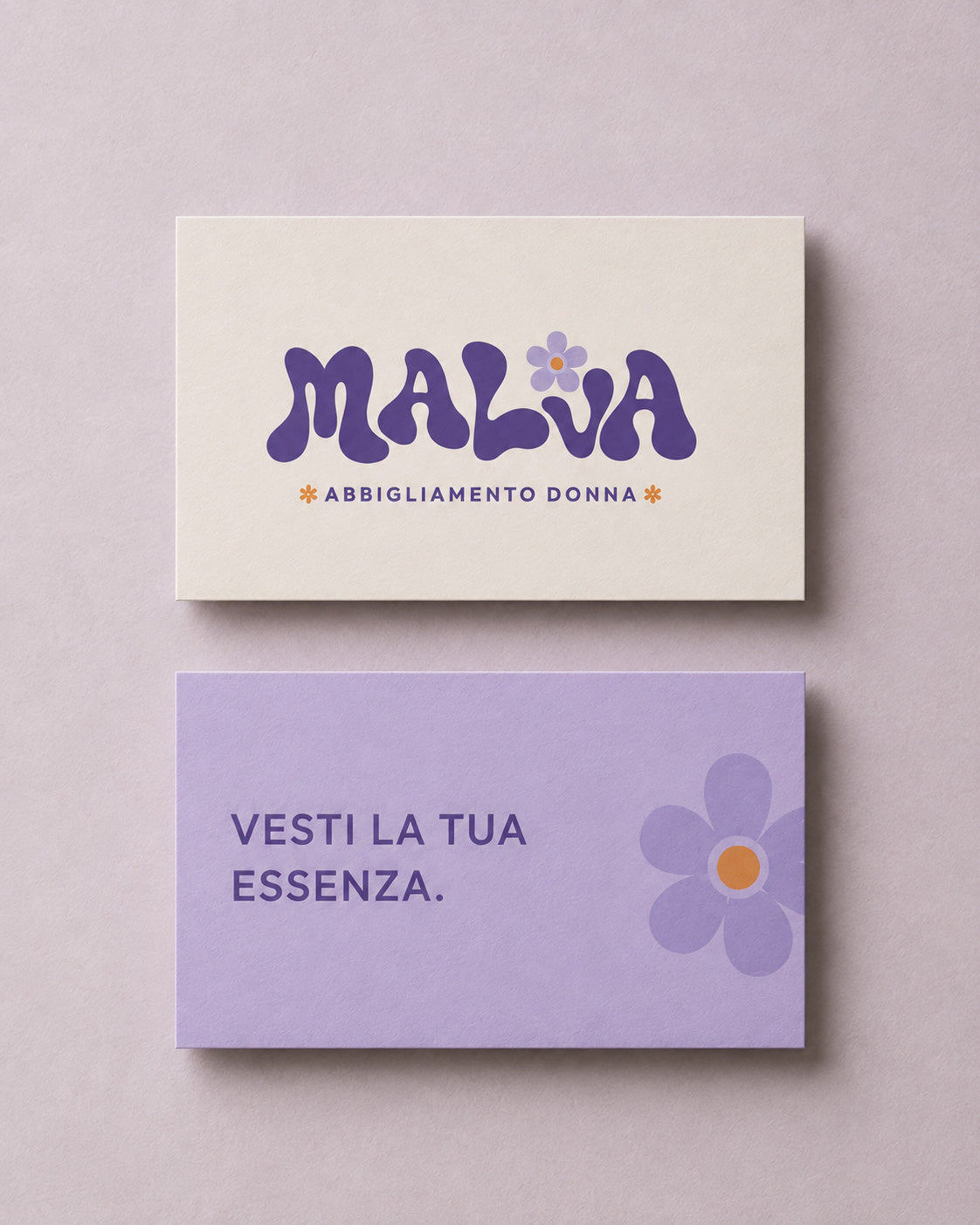 MALVA - BRAND IDENTITY NEGOZIO ABBIGLIAMENTO DONNA