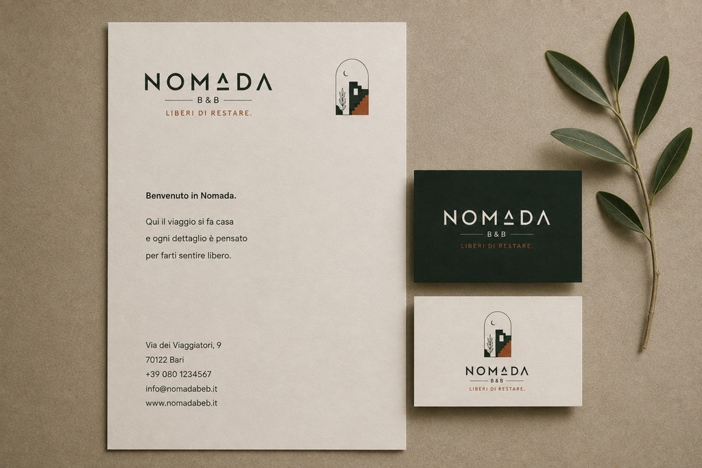 NOMADA - BRAND IDENTITY B&B