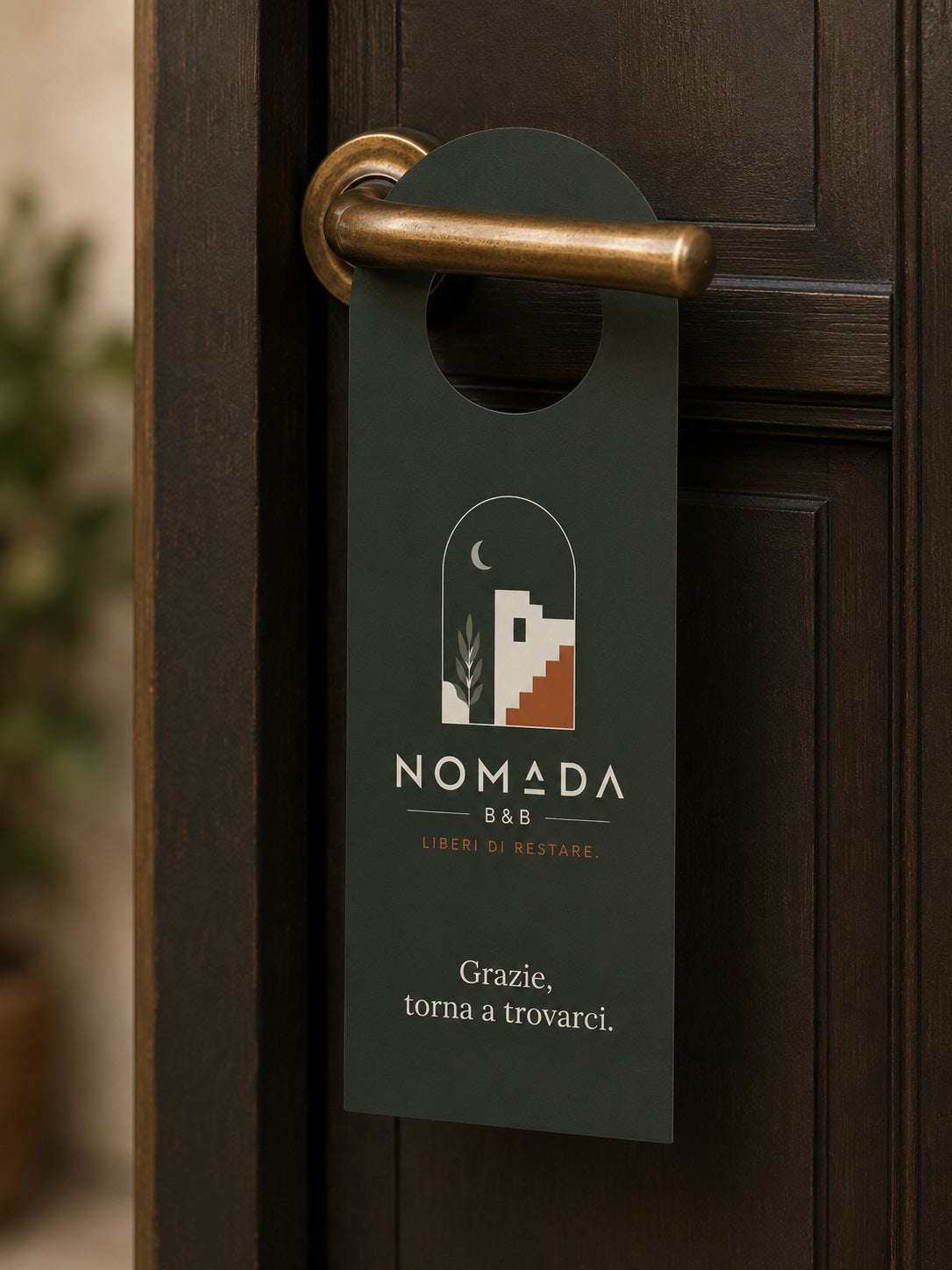 NOMADA - BRAND IDENTITY B&B