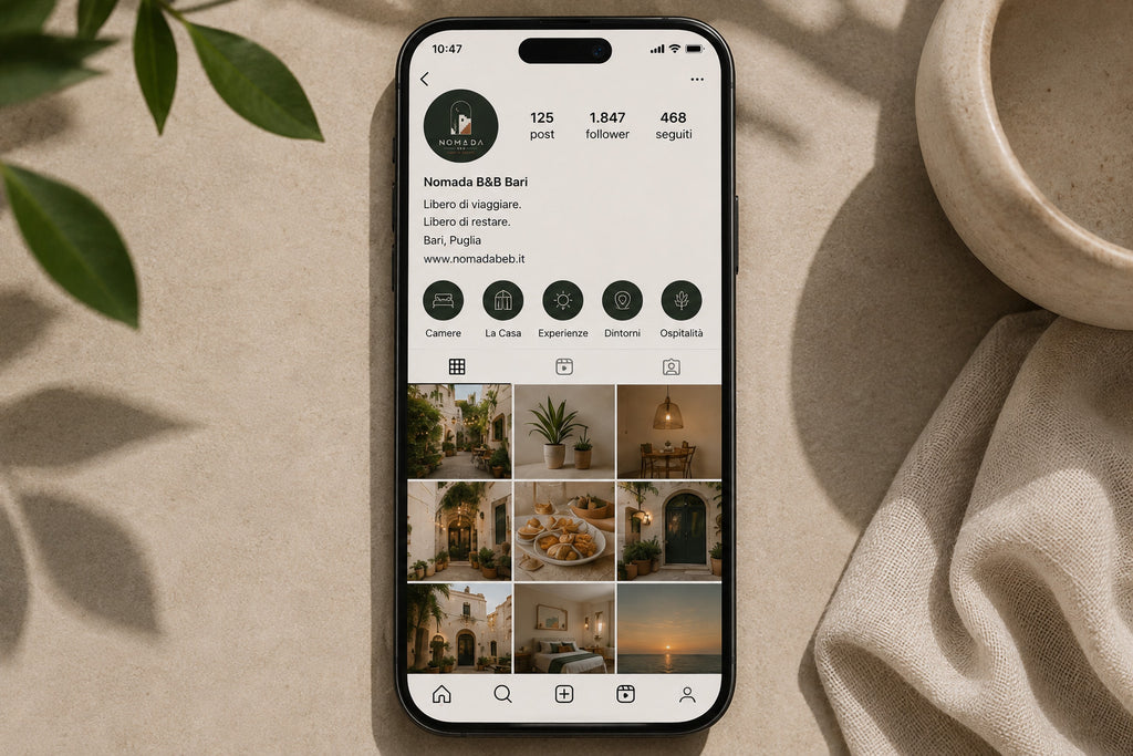 NOMADA - BRAND IDENTITY B&B