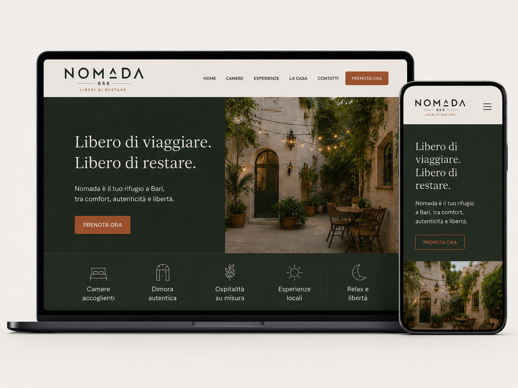 NOMADA - BRAND IDENTITY B&B