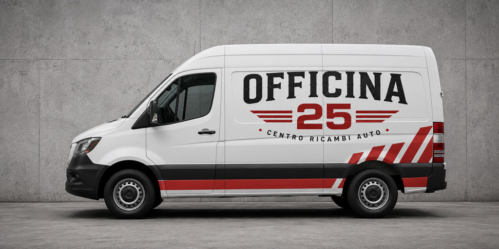 OFFICINA 25 - BRAND IDENITY CENTRO RICAMBI AUTO