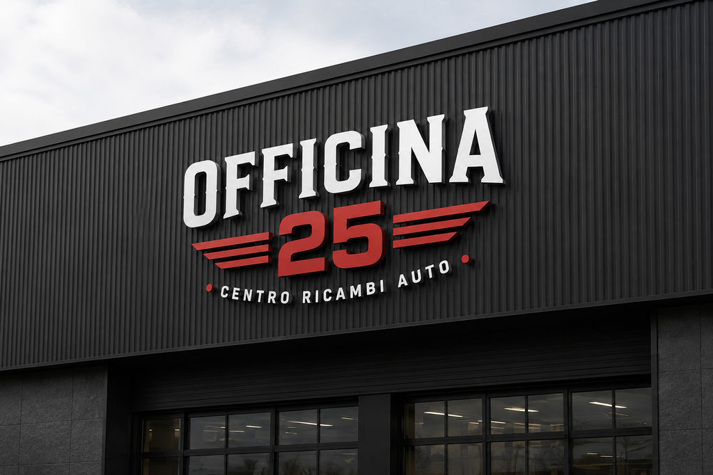 OFFICINA 25 - BRAND IDENITY CENTRO RICAMBI AUTO