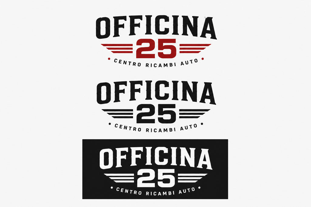 OFFICINA 25 - BRAND IDENITY CENTRO RICAMBI AUTO