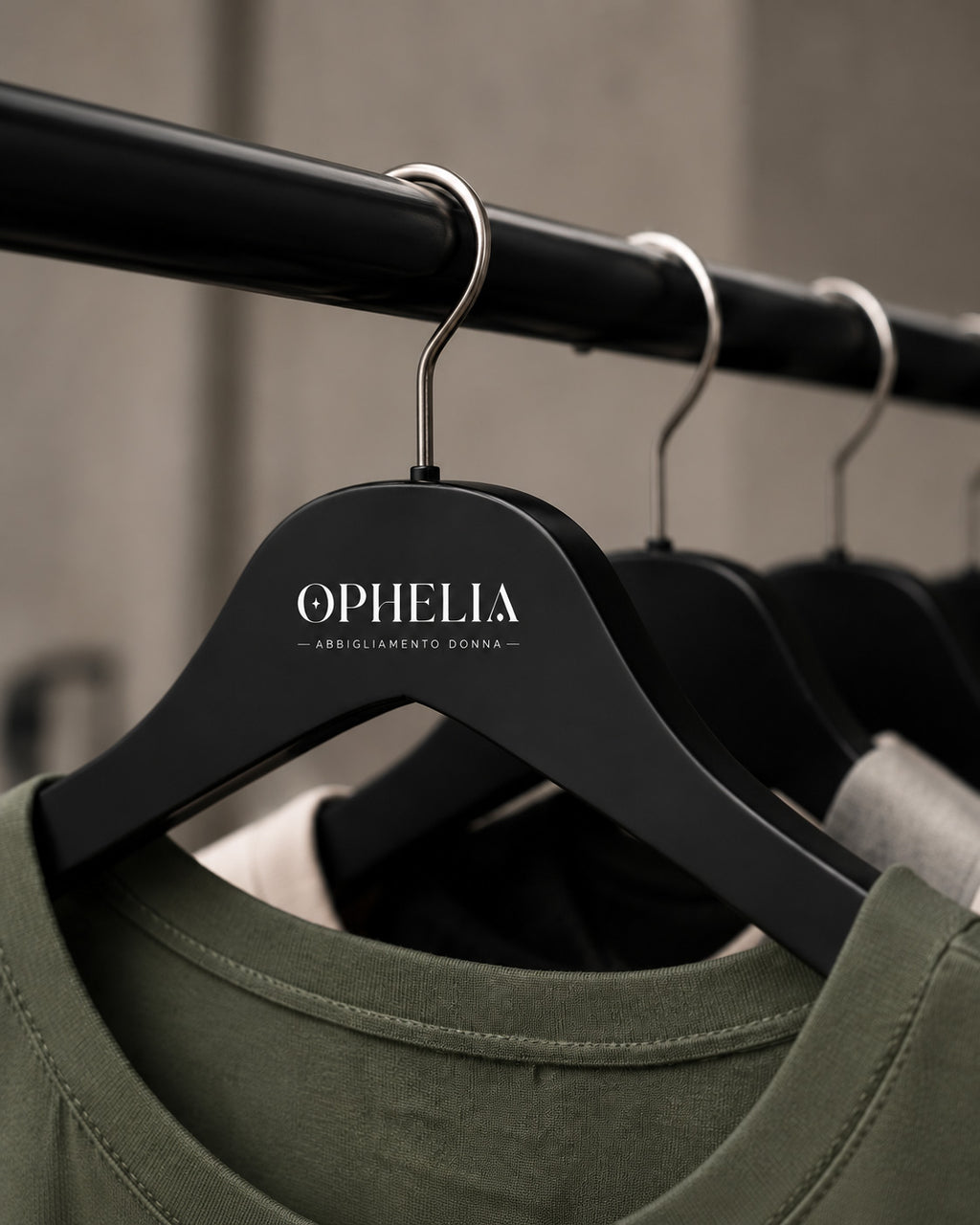 OPHELIA - BRAND IDENTITY NEGOZIO ABBIGLIAMENTO DONNA
