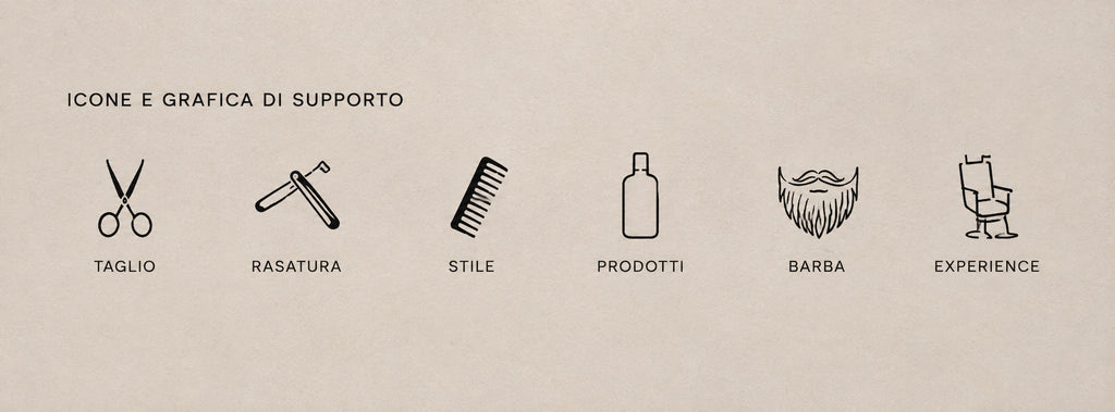 ORIGINE - BRAND IDENTITY PARRUCCHIERE UOMO