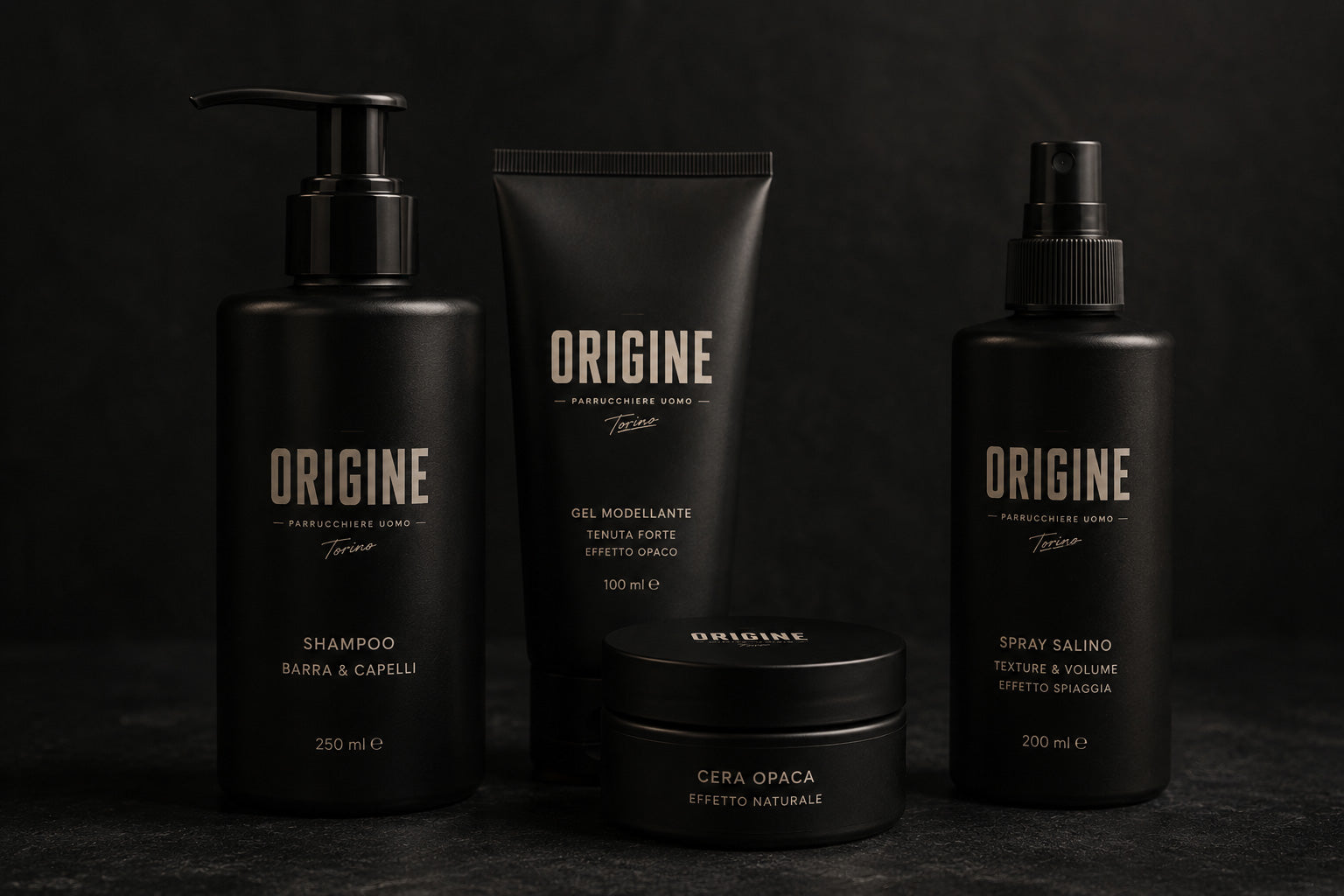ORIGINE - BRAND IDENTITY PARRUCCHIERE UOMO