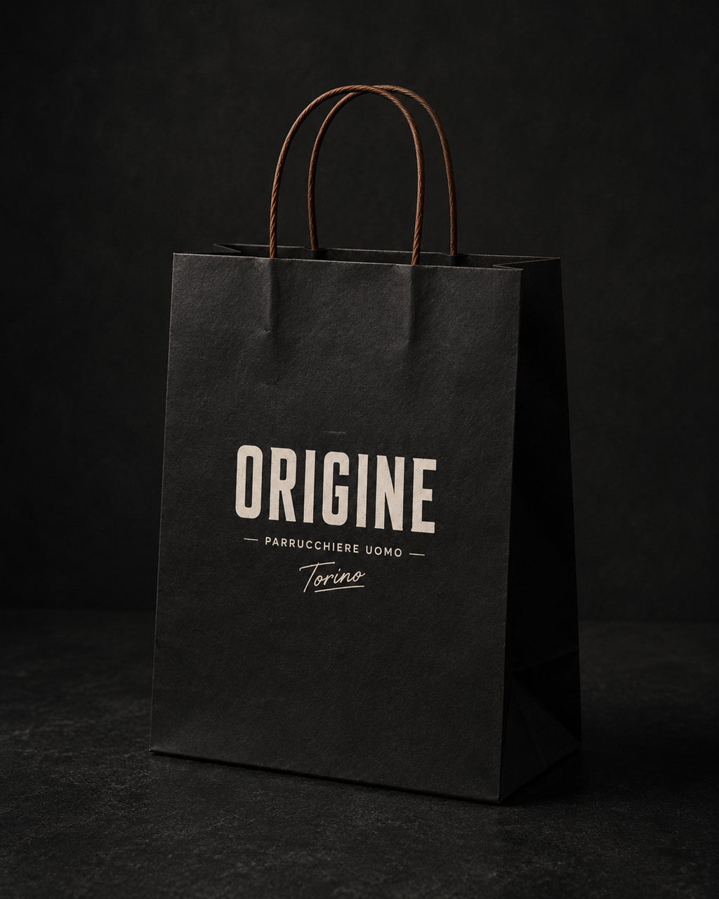 ORIGINE - BRAND IDENTITY PARRUCCHIERE UOMO