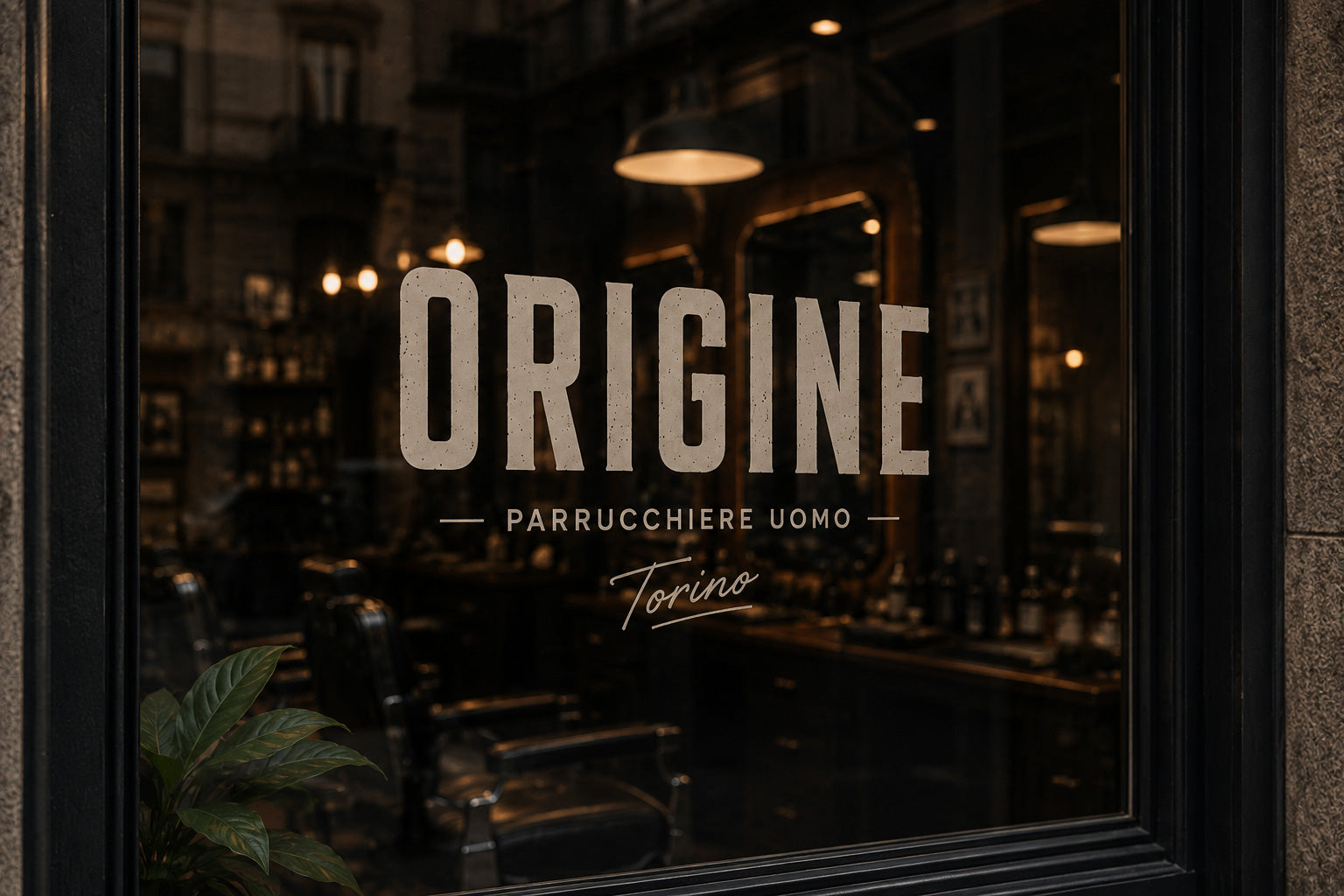 ORIGINE - BRAND IDENTITY PARRUCCHIERE UOMO