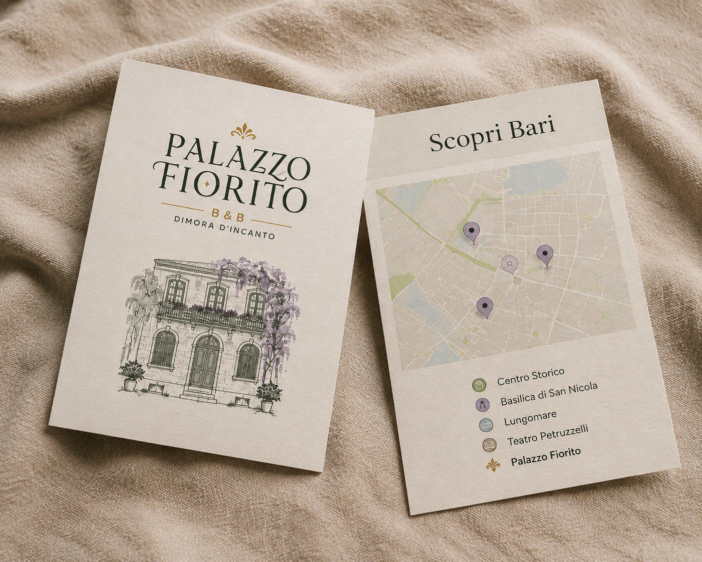 PALAZZO FIORITO - BRAND IDENTITY B&B