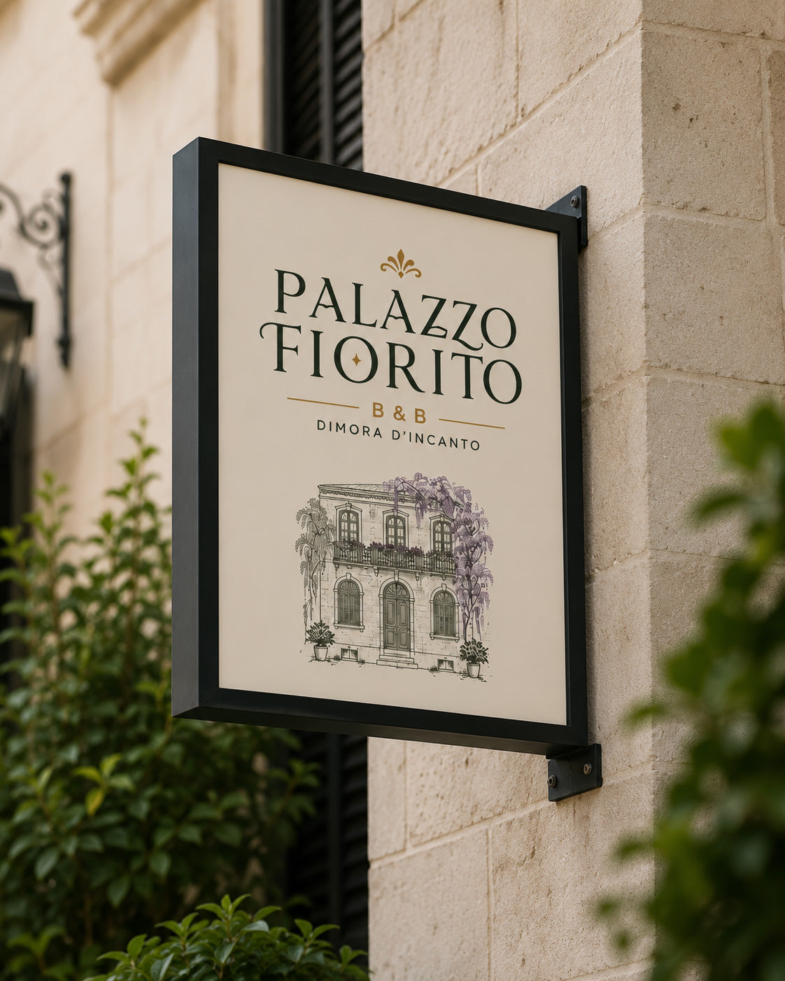 PALAZZO FIORITO - BRAND IDENTITY B&B