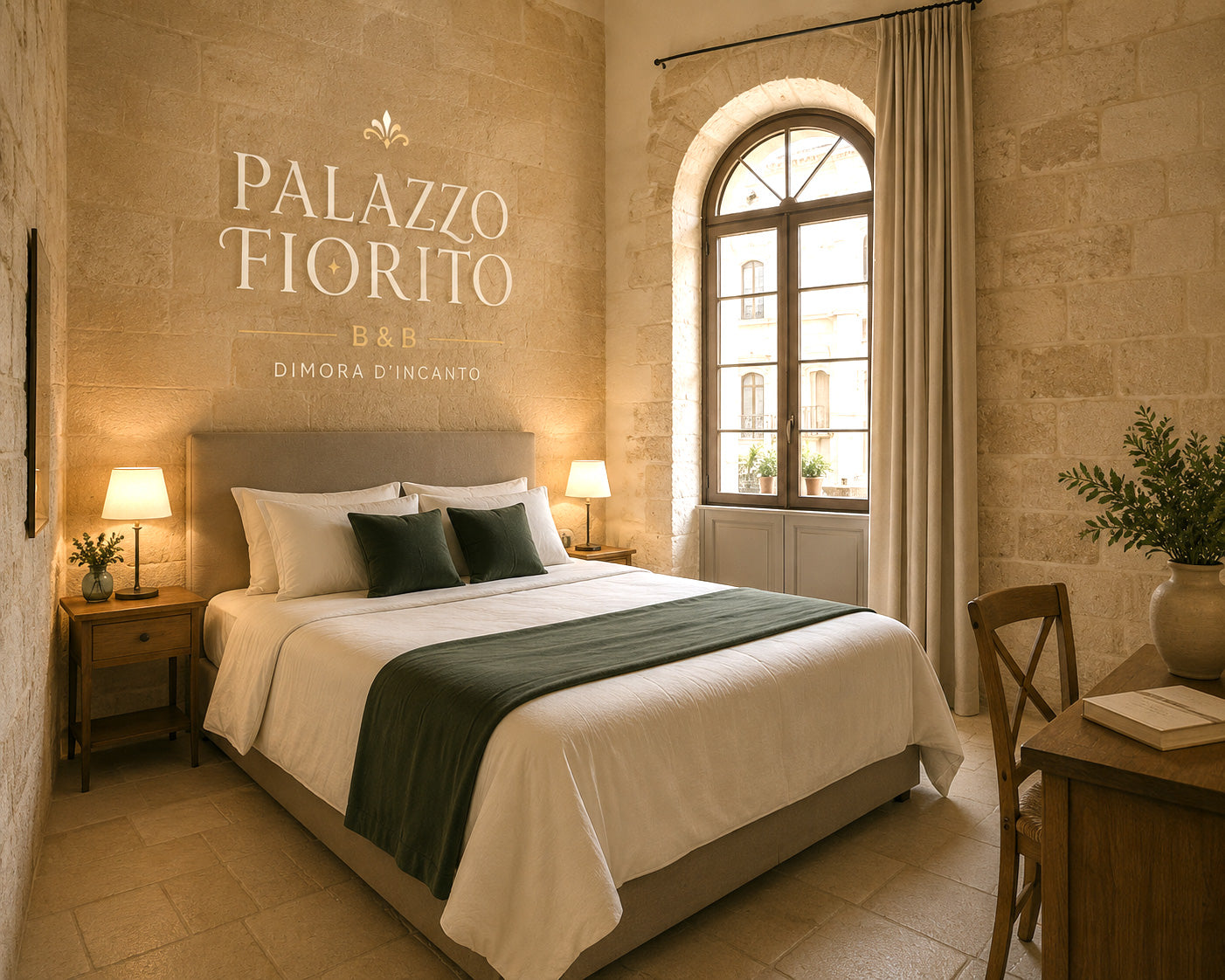 PALAZZO FIORITO - BRAND IDENTITY B&B