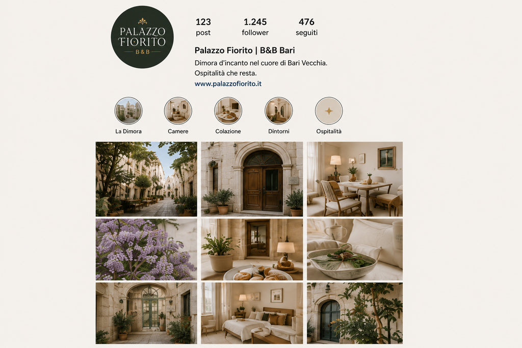PALAZZO FIORITO - BRAND IDENTITY B&B